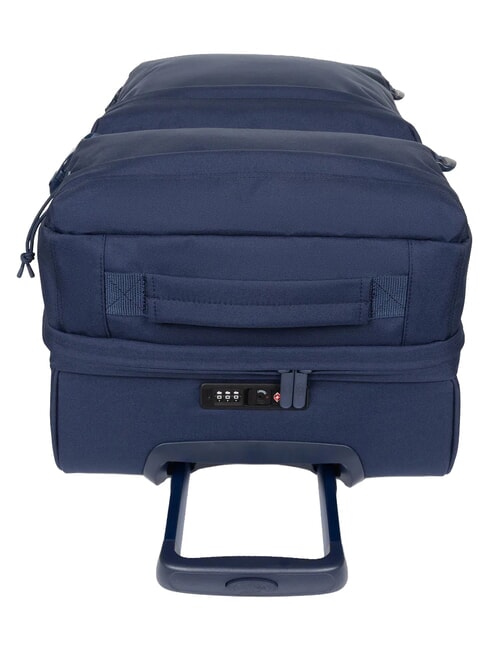 TRANSIT'R PLUS L Grand chariot bleu marine monochrome - Valises Semi-rigides