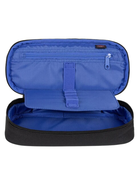 OVAL SINGLE Trousse contraste noir bleu - &Eacute;tuis et Accessoires