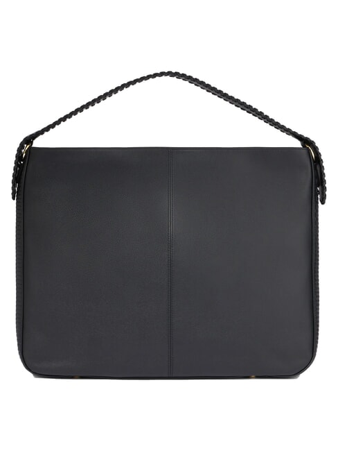 NAOMI Sacoche en cuir noir - Sacs pour Femme