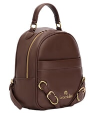 BRACCIALINI GISELLE Sac &agrave; dos avec poche avant et arri&egrave;re marron - Sacs pour Femme - 2