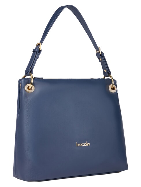 NORA Sac bandouli&egrave;re ajustable en L bleu - Sacs pour Femme
