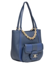 BRACCIALINI CHAIN Sac bandouli&egrave;re &agrave; cha&icirc;ne bleu - Sacs pour Femme - 2