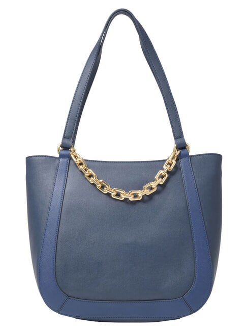 CHAIN Sac bandouli&egrave;re &agrave; cha&icirc;ne bleu - Sacs pour Femme