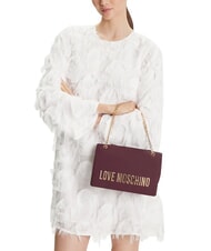 LOVE MOSCHINO BOLD LOVE Sac bandouli&egrave;re, avec cha&icirc;ne vin - Sacs pour Femme - 2