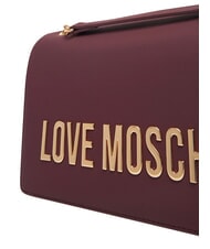 LOVE MOSCHINO BOLD LOVE Sac bandouli&egrave;re, avec cha&icirc;ne vin - Sacs pour Femme - 5
