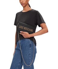 LOVE MOSCHINO SMART DAILY Mini sac bandouli&egrave;re Noir - Sacs pour Femme - 2
