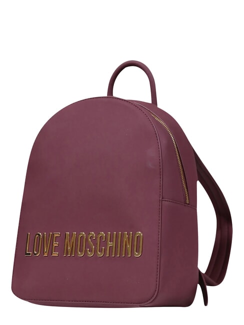 BOLD LOVE Sac &agrave; dos avec logo en relief vin - Sacs pour Femme