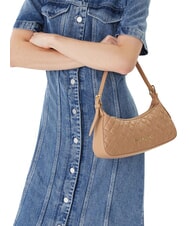 LOVE MOSCHINO QUILTED Sac &agrave; bandouli&egrave;re beige - Sacs pour Femme - 2