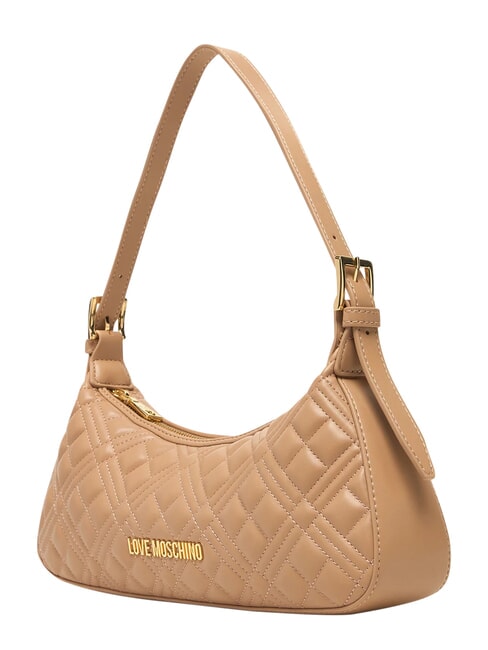 QUILTED Sac &agrave; bandouli&egrave;re beige - Sacs pour Femme