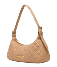 LOVE MOSCHINO QUILTED Sac &agrave; bandouli&egrave;re beige - Sacs pour Femme - 3