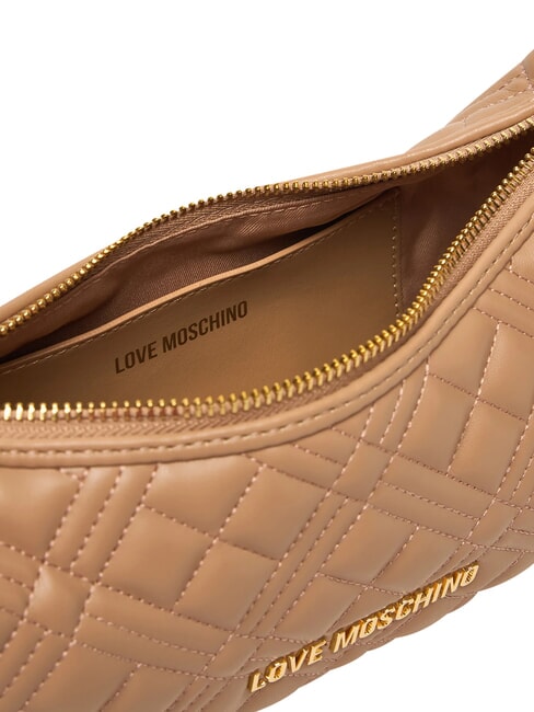 QUILTED Sac &agrave; bandouli&egrave;re beige - Sacs pour Femme