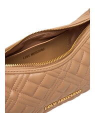 LOVE MOSCHINO QUILTED Sac &agrave; bandouli&egrave;re beige - Sacs pour Femme - 5