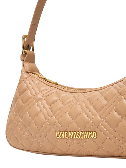 QUILTED Sac &agrave; bandouli&egrave;re beige - Sacs pour Femme