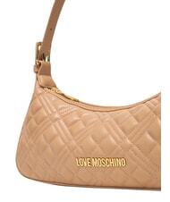 LOVE MOSCHINO QUILTED Sac &agrave; bandouli&egrave;re beige - Sacs pour Femme - 6