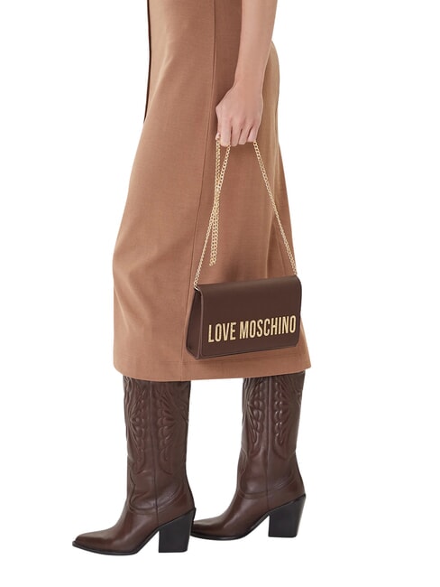 SMART DAILY Mini sac bandouli&egrave;re chocolat2 - Sacs pour Femme