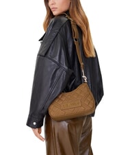 LOVE MOSCHINO QUILTED Sac &agrave; double fonction beige - Sacs pour Femme - 2