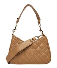 LOVE MOSCHINO QUILTED Sac &agrave; double fonction beige - Sacs pour Femme - 4
