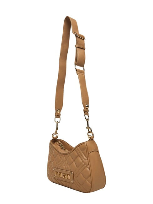 QUILTED Sac &agrave; double fonction beige - Sacs pour Femme