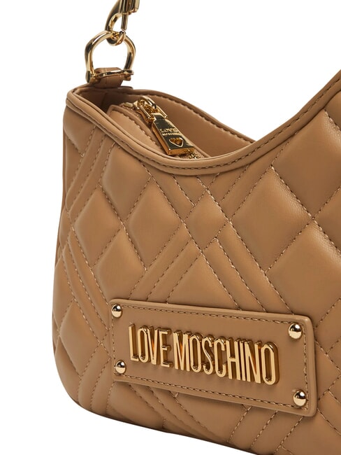 QUILTED Sac &agrave; double fonction beige - Sacs pour Femme