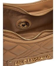 LOVE MOSCHINO QUILTED Sac &agrave; double fonction beige - Sacs pour Femme - 6