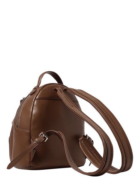 ZIPLINE Sac &agrave; dos rond avec poche CUIR - Sacs pour Femme