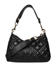 LOVE MOSCHINO QUILTED Sac bandouli&egrave;re, avec bandouli&egrave;re Noir - Sacs pour Femme - 4