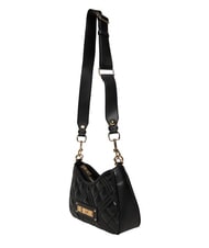LOVE MOSCHINO QUILTED Sac bandouli&egrave;re, avec bandouli&egrave;re Noir - Sacs pour Femme - 3