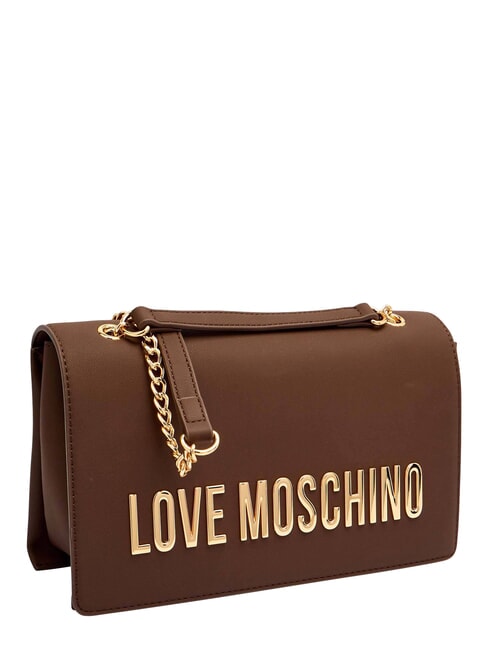 BOLD LOVE Sac bandouli&egrave;re, avec cha&icirc;ne ch&acirc;taigne - Sacs pour Femme
