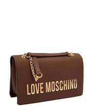 LOVE MOSCHINO BOLD LOVE Sac bandouli&egrave;re, avec cha&icirc;ne ch&acirc;taigne - Sacs pour Femme - 3