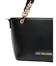 LOVE MOSCHINO JEWEL Sac &agrave; main avec bandouli&egrave;re Noir - Sacs pour Femme - 4