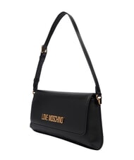LOVE MOSCHINO SMART DAILY sac bandouli&egrave;re Noir - Sacs pour Femme - 3