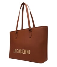 LOVE MOSCHINO BOLD LOVE sac de courses, sac bandouli&egrave;re ch&acirc;taigne - Sacs pour Femme - 3