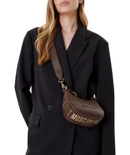LOVE MOSCHINO GIANT Mini sac &agrave; main avec bandouli&egrave;re Je crains - Sacs pour Femme - 2