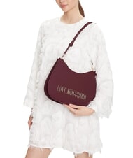 LOVE MOSCHINO BOLD LOVE sac bandouli&egrave;re vin - Sacs pour Femme - 2
