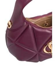 LOVE MOSCHINO EMBOSSED Sac &agrave; main avec bandouli&egrave;re vin - Sacs pour Femme - 4