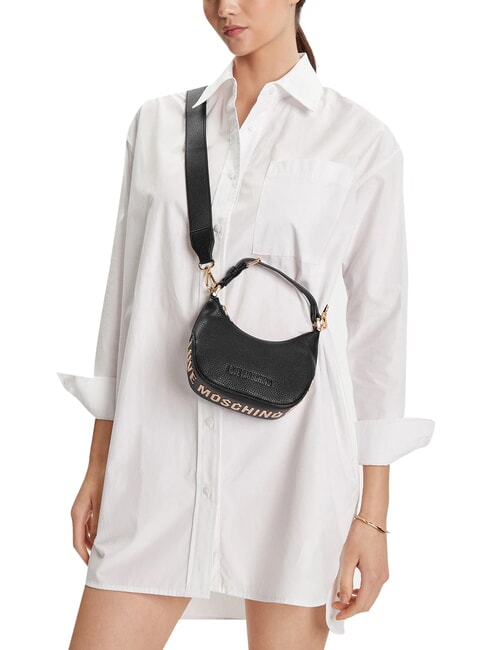 GIANT Mini sac &agrave; main avec bandouli&egrave;re Noir - Sacs pour Femme