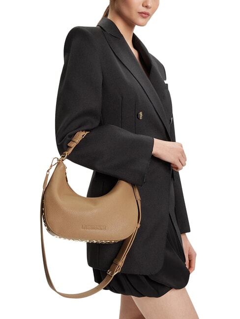 GIANT Petit sac &agrave; bandouli&egrave;re beige - Sacs pour Femme