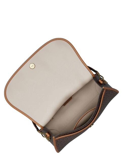 HOLMES Sac bandouli&egrave;re, avec bandouli&egrave;re brun/gland - Sacs pour Femme