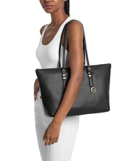 MICHAEL KORS QUINN Sac &agrave; bandouli&egrave;re extra large noir - Sacs pour Femme - 2