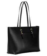 MICHAEL KORS QUINN Sac &agrave; bandouli&egrave;re extra large noir - Sacs pour Femme - 3