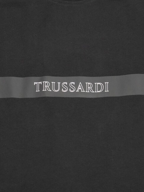 DIGITAL LEVRIERO T-shirt en coton &agrave; manches courtes noir - T-shirt