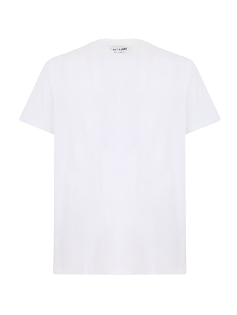 BASIC T-shirt en coton &agrave; manches courtes blanc - T-shirt