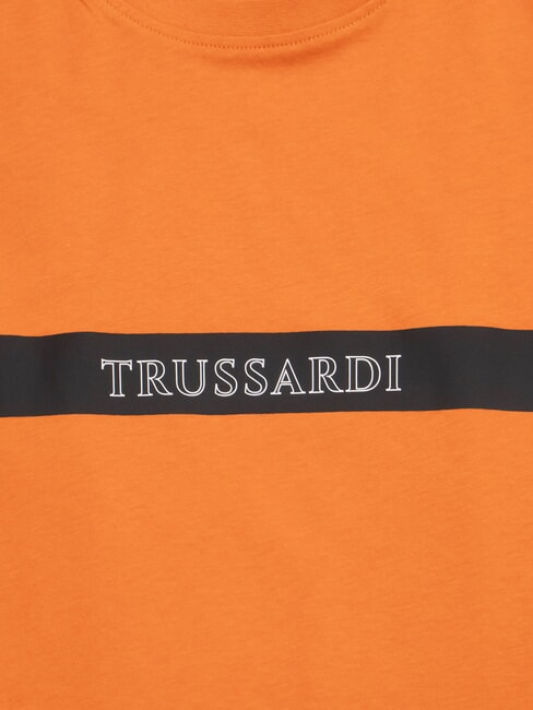 DIGITAL LEVRIERO T-shirt en coton &agrave; manches courtes orange - T-shirt