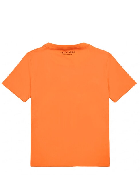 DIGITAL LEVRIERO T-shirt en coton &agrave; manches courtes orange - T-shirt