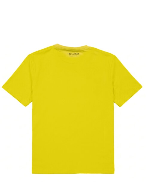 BASIC T-shirt en coton &agrave; manches courtes vert - T-shirt