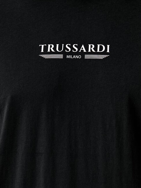 BASIC T-shirt en coton &agrave; manches courtes noir - T-shirt