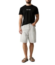 TRUSSARDI BASIC T-shirt en coton &agrave; manches courtes noir - T-shirt - 4