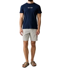 TRUSSARDI BASIC T-shirt en coton &agrave; manches courtes marine - T-shirt - 4
