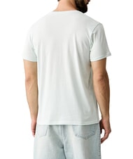 TRUSSARDI BASIC T-shirt en coton &agrave; manches courtes azur&eacute; - T-shirt - 2