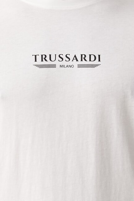 BASIC T-shirt en coton &agrave; manches courtes blanc - T-shirt
